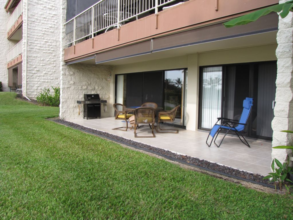 Lanai with WEvber Grill